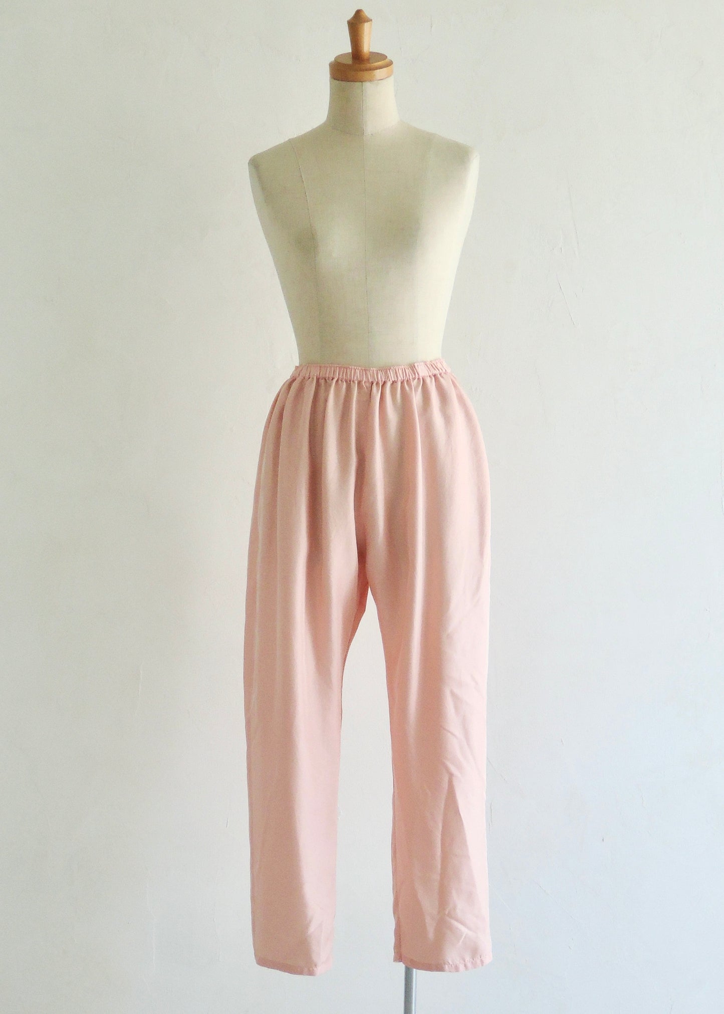 Silk Cropped Pants