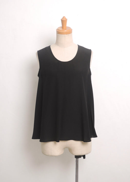 Silk Sleeveless Tops